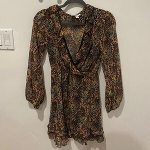 Topshop patterned dress